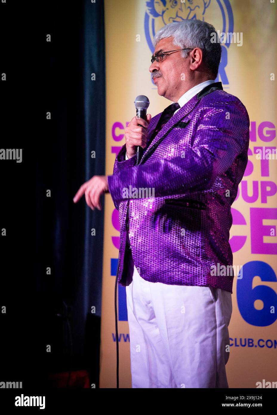 Mark Silcox, Stand Up Comedian, Joker Comedy Club, Southend-on-Sea, Essex © Clarissa Debenham (Film Free Photography) / Alamy Stockfoto