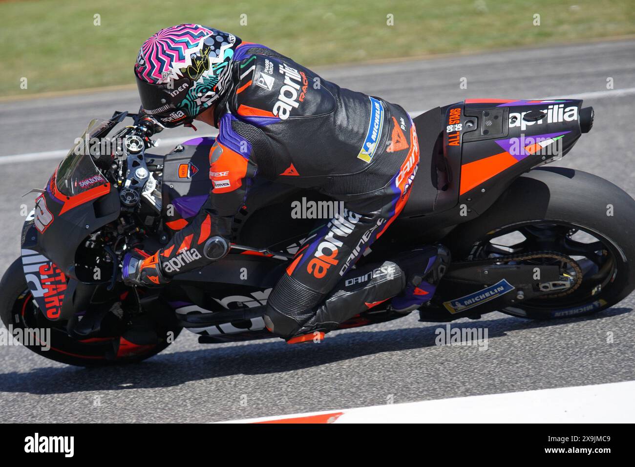 Foto Costanza Benvenuti/LaPresse 01.06.2024 Sport - Motociclismo- Motomondiale 2024 - GRAN PREMIO D'ITALIA BREMBO - Autodromo Internazionale del Mugello - MotoGP - FP2-Q1-Q2 nella foto: Foto Costanza Benvenuti/LaPresse 2024 01 June Sport - Motorradfahren - Motomondiale 2024 - GRAN PREMIO D'ITALIA BREMBO - Autodromo Internazionale del Mugello - MotoGP - FP2-Q1-Q2 im Foto: Stockfoto