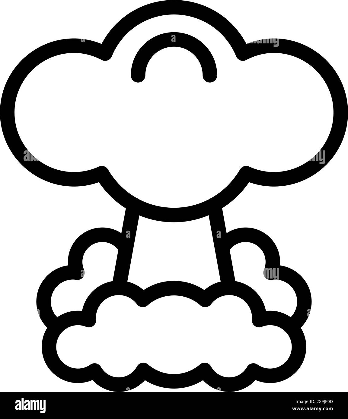 Stilvolle Chefmütze in Schwarz-weiß. Symbolisiert kulinarische Kunst und Gastronomie. Perfekt für ein Restaurant. Backen. Und Logo für die Kochindustrie Stock Vektor