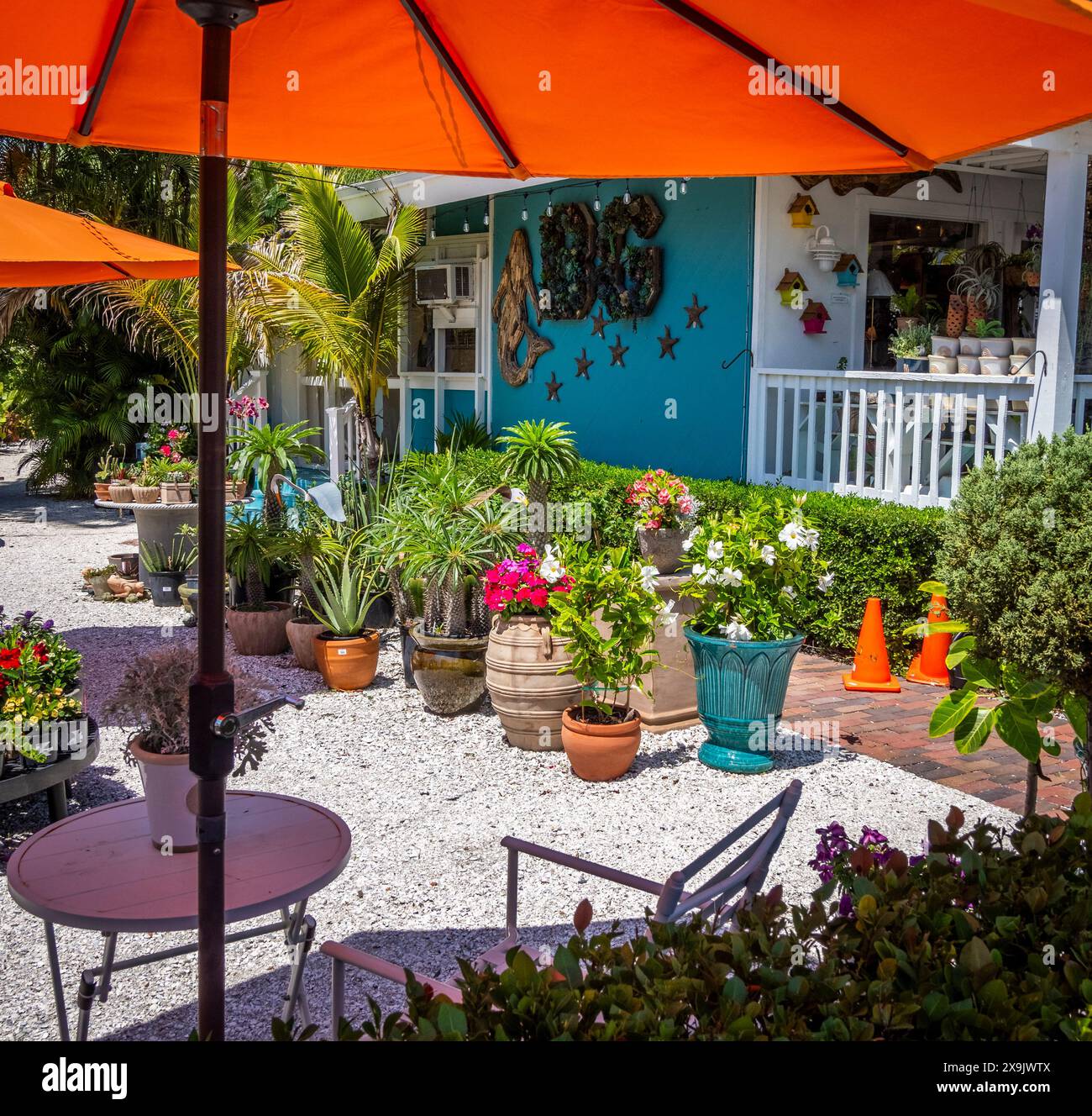 Boca Grande auf Gasparilla Island an der Südwestküste des Golfs von Mexiko in Florida in den Vereinigten Staaten Stockfoto