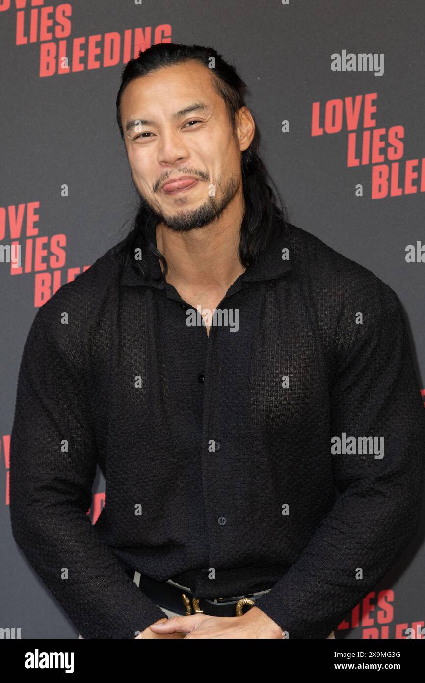 Die Gäste besuchen die Gala Love Lies Bleeding im Prince Charles Cinema am Leicester Square mit Quang Luong aka Viper Where: London, United Kingdom Wann: 01 May 2024 Credit: Phil Lewis/WENN Stockfoto