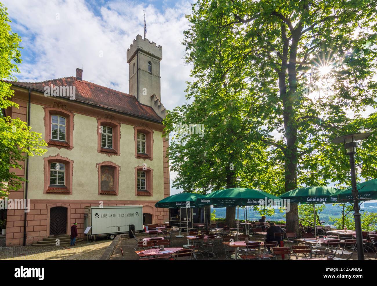 Schloss Veitsburg Ravensburg Oberschwaben-Allgäu Baden-Württemberg Deutschland Stockfoto