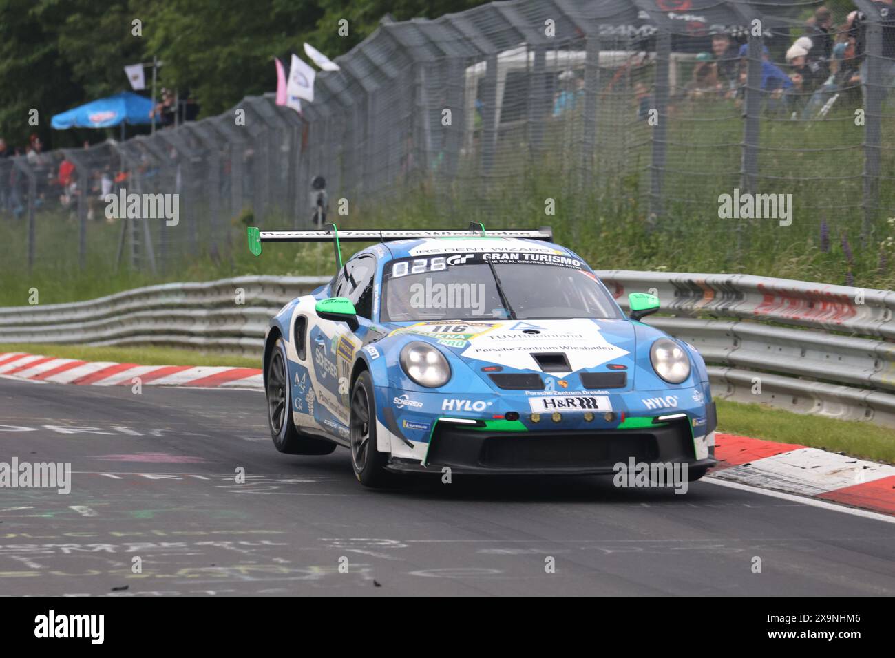 Dylan Pereira (Soleuvre/LUX) / Larry ten Voorde (Enschede/NDL) / Thomas Kiefer (Heidelberg/DEU) / Christer Joens (Ingelheim/DEU), #116, Porsche 911 GT3-Cup, Team: Scherer Sport PHX (DEU), Motorsport, ADAC Ravenol 24H Rennen Nürburgring, Nürnberg, 30.05.2024 - 02.06.2024, Samstag 01.06.2024, Foto: Jubner-Pressefost Stockfoto