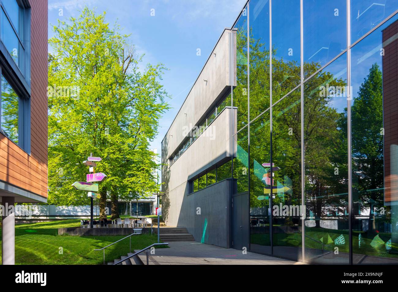 Duale Hochschule Baden-Württemberg Villingen-Schwenningen Hochschule für Genossenschaft Villingen-Schwenningen Schwarzwald, Schwarzwald Baden-W Stockfoto