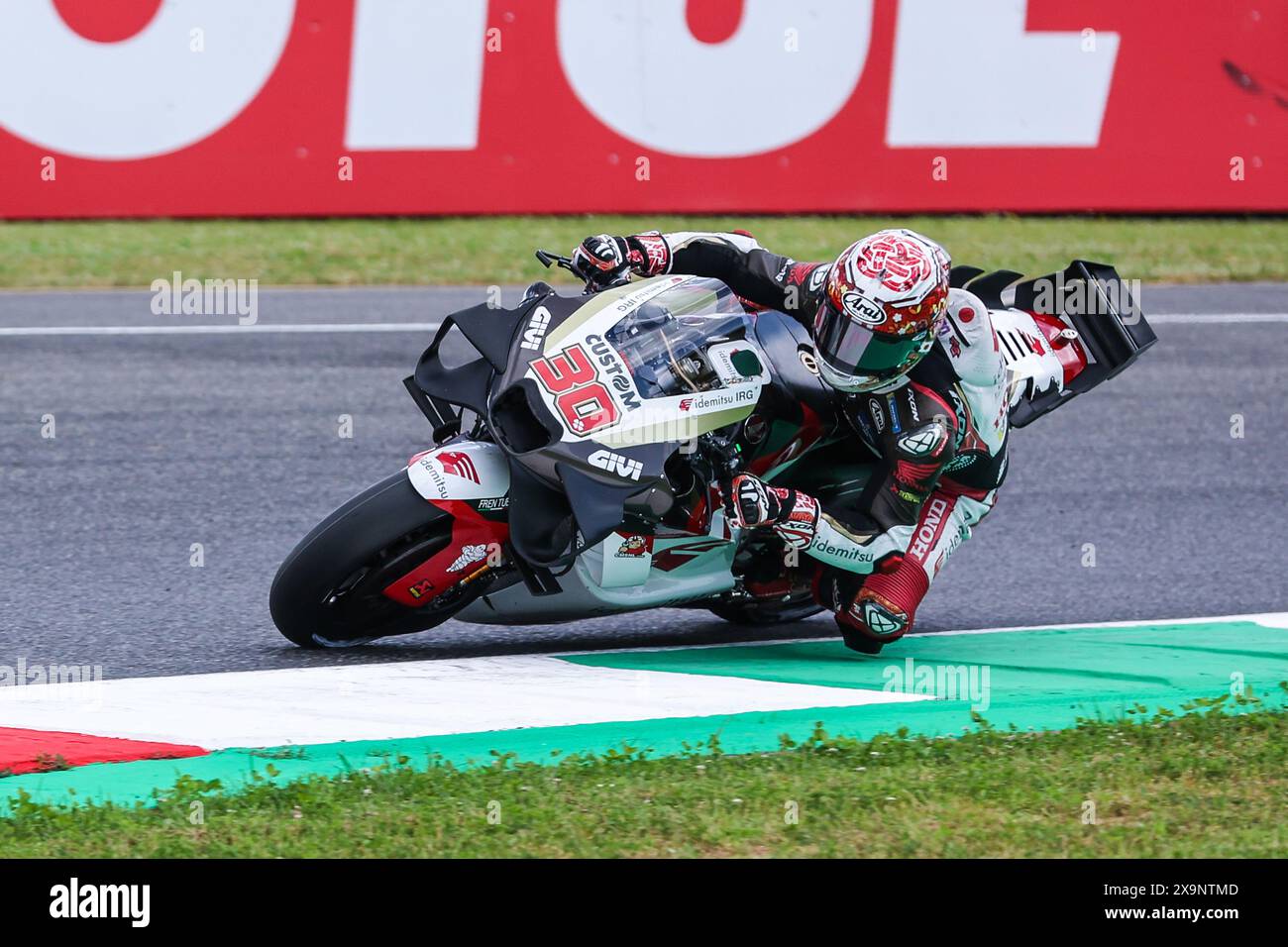 Scarperia, Italien. 31. Mai 2024. Takaaki Nakagami aus Japan und LCR Honda im Einsatz während des MotoGP GP7 Gran Premio d'Italia Brembo - Freies Training auf dem Mugello Circuit. (Foto: Fabrizio Carabelli/SOPA Images/SIPA USA) Credit: SIPA USA/Alamy Live News Stockfoto