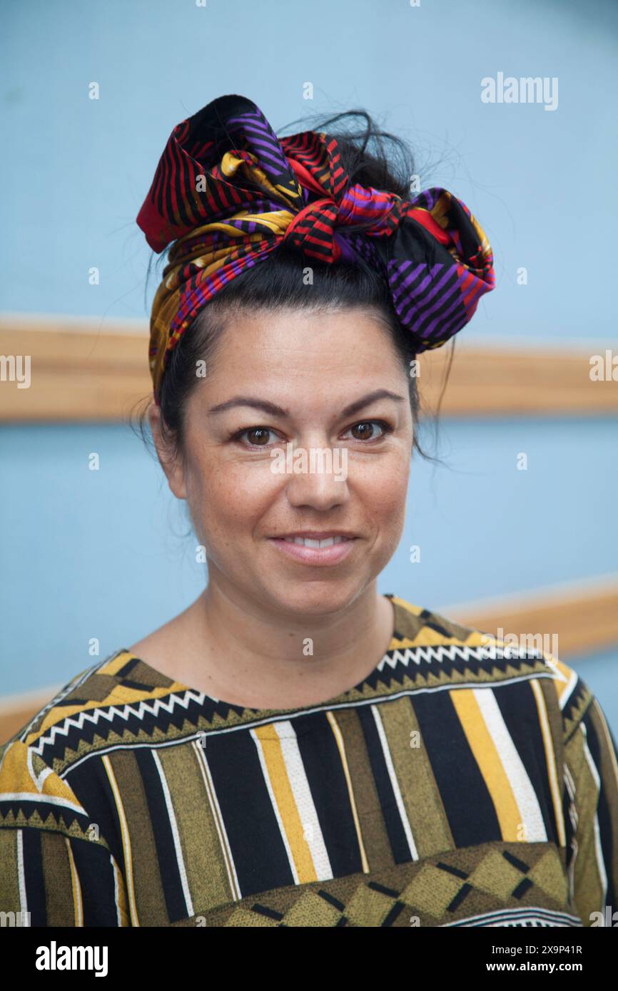 ANNA VNUK schwedische Tänzerin, Choreografin, Musiktheater, Regisseurin und Dramatikerin Stockfoto