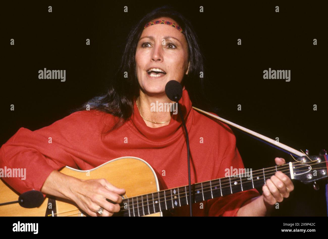 JULIE FELIX britische Sängerin in Volksmusik Stockfoto