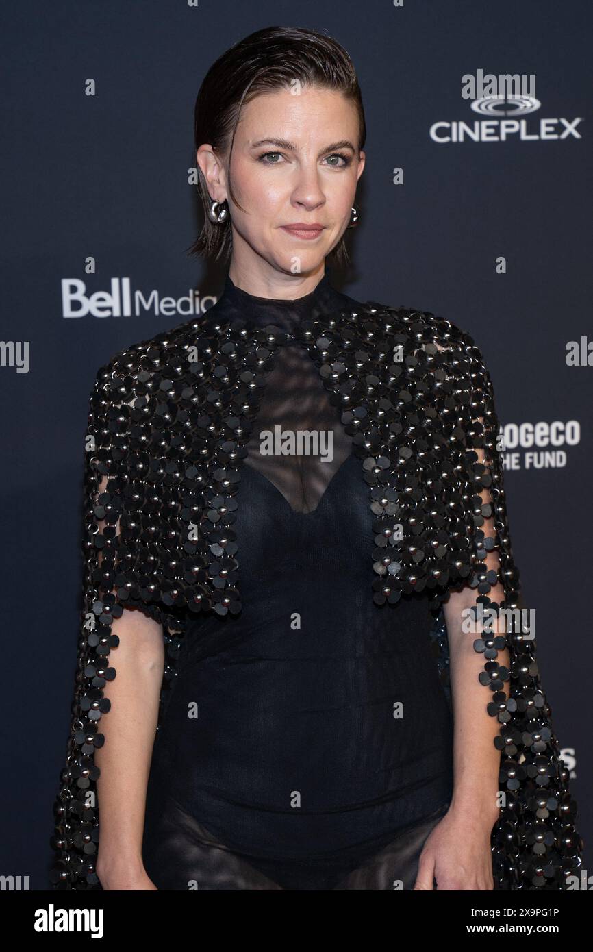 Dani Kind nimmt an den Canadian Screen Awards 2024 im CBC Broadcast Centre Teil. Stockfoto