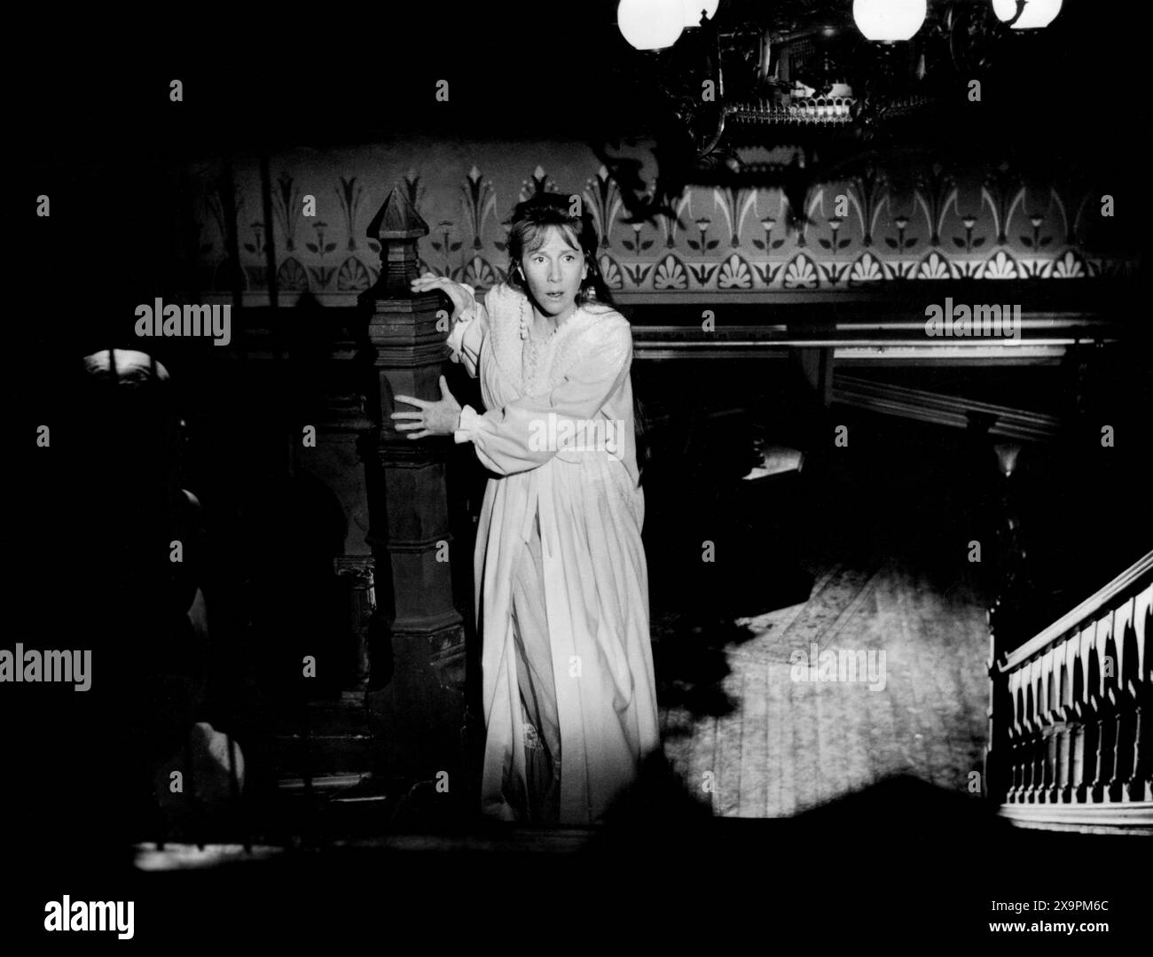 Julie Harris, am Set des Films „The Haunting“, MGM, 1963 Stockfoto