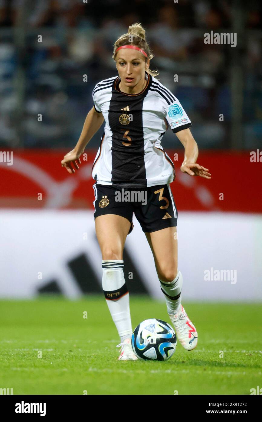 Bochum, Fussball, Frauen, UEFA Women's Nations League Div A, 2023/2024, Deutschland : Insel 4-0 26. September 2023 Vonovia Ruhrstadion in Bochum Kathrin HENDRICH (DE) Foto: Norbert Schmidt, Düsseldorf Stockfoto