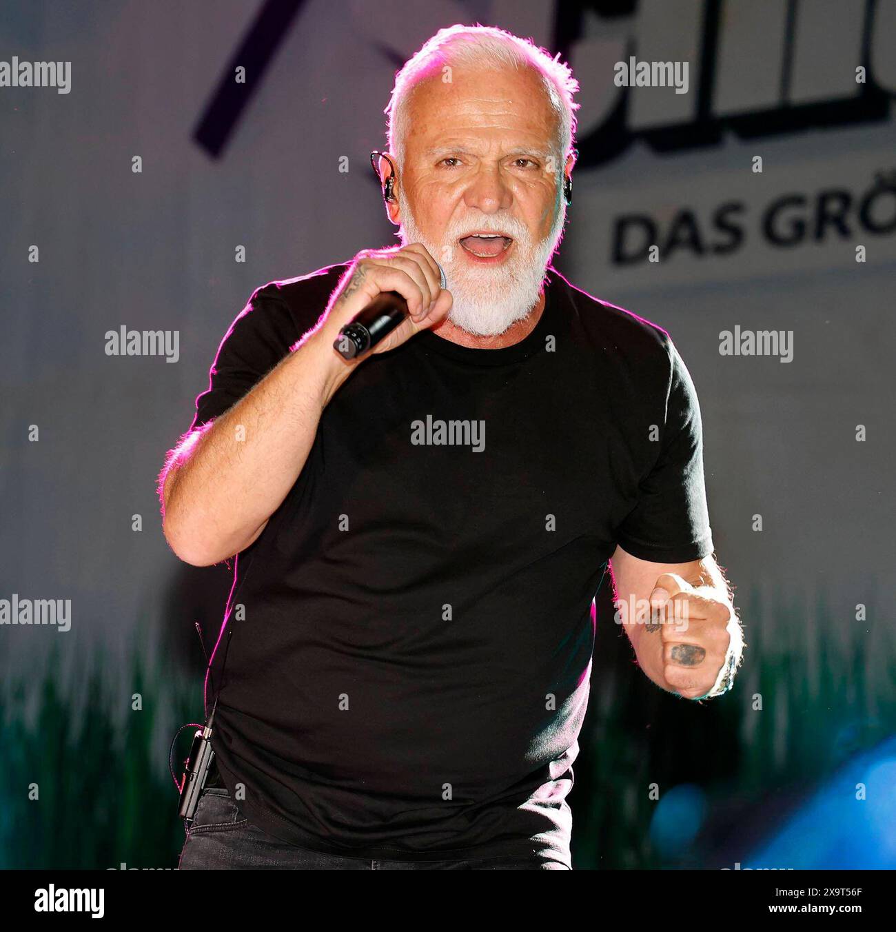 Nino de Angelo beim Open Air Schlager Olymp 2024 auf dem Berliner