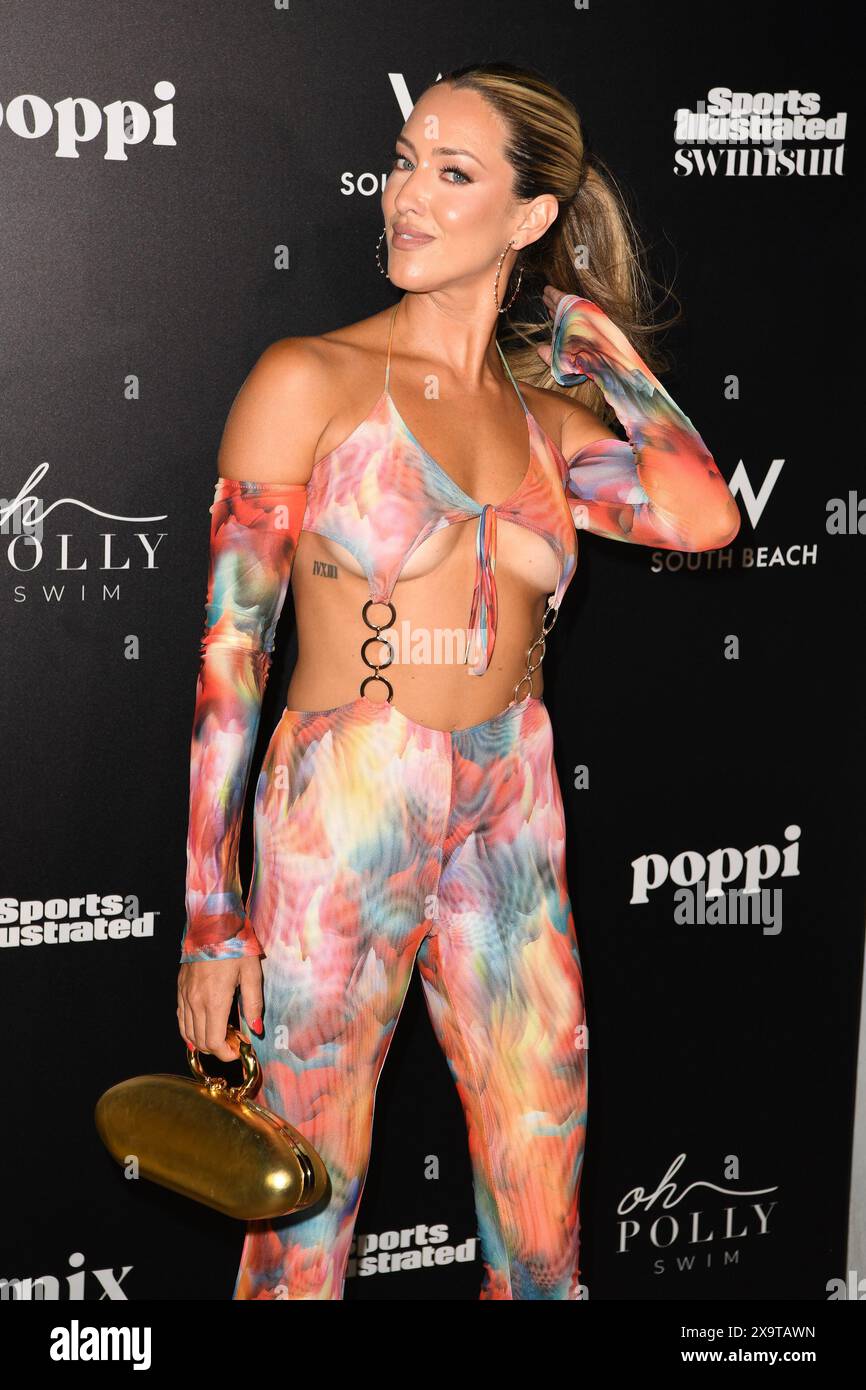MIAMI BEACH, FL - 01. JUNI: Sommer Wilson besucht die Sports Illustrated Swimsuit Runway Show während der Miami Swim Week 2024 am W South Beach am 1. Juni 2024 in Miami, Florida. Hinweis: Mpi04/MediaPunch Stockfoto