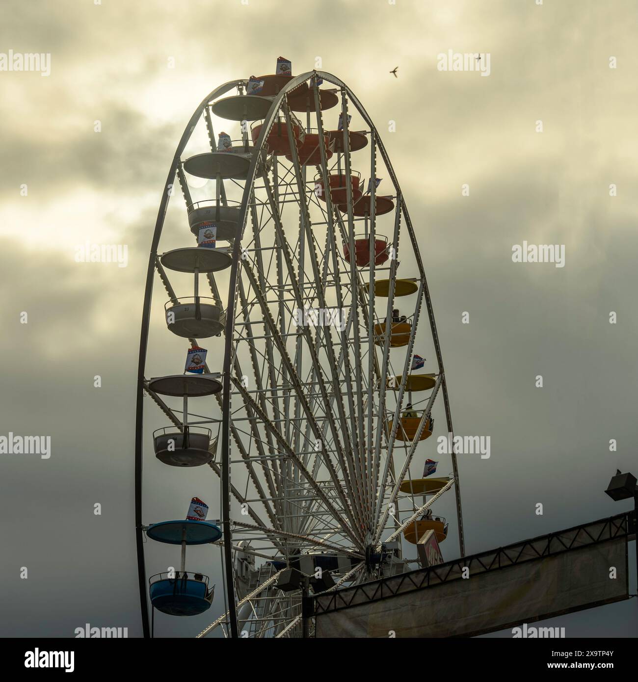 Ferris Wheel auf der Los Angeles County Fair, 23. Mai 2024, Los Angeles, Kalifornien, USA Stockfoto