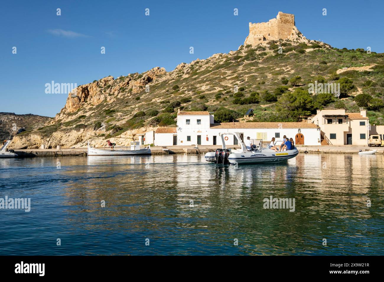 Parque nacional marítimo-terrestre del Archipiélago de Cabrera, Mallorca, Balearen, Spanien Stockfoto