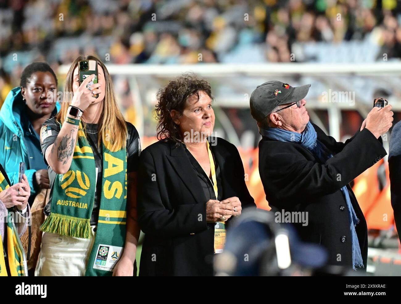 Sydney, Australien. 3. Juni 2024, Evonne Goolagong Cawley während der „Til IT’s Done“ Farewell Series, Australien gegen China PR. Quelle: Kleber Osorio/Alamy Live News Stockfoto