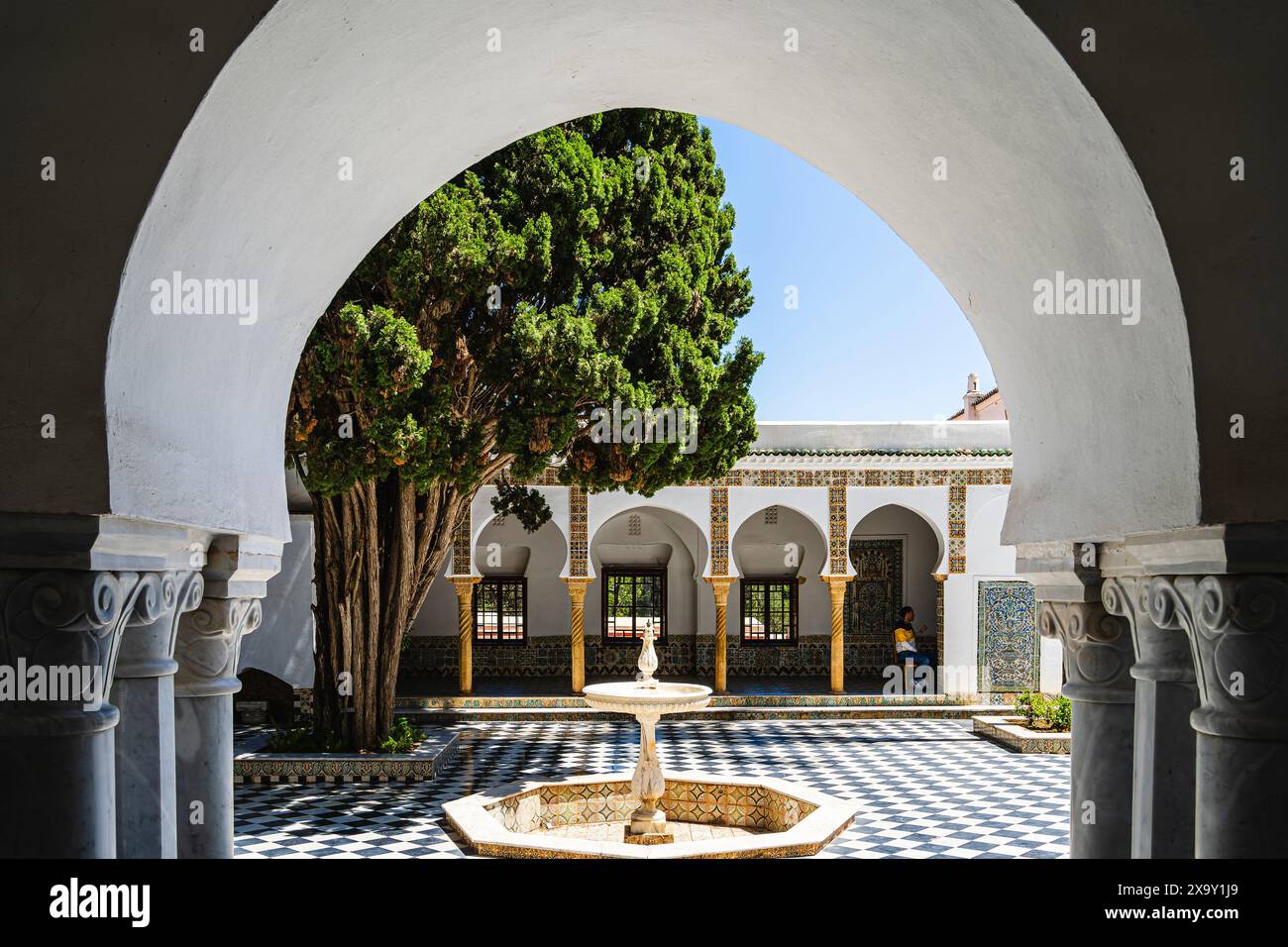Traditionelle Architektur in Algier, Algerien Stockfoto