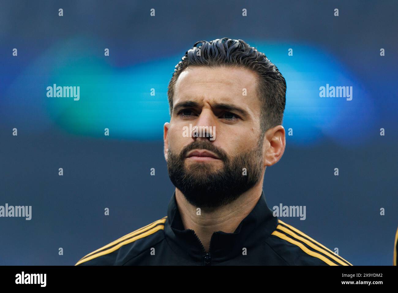 Nacho während des Finalspiels der Champions League 2024 zwischen Borussia Dortmund und Real Madrid (Maciej Rogowski) Stockfoto