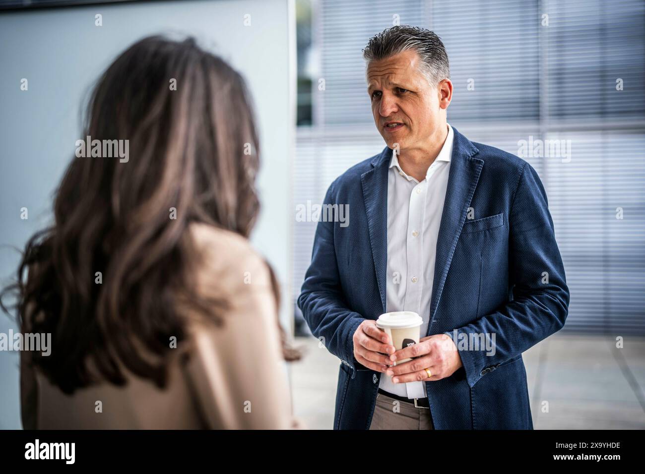 Berlin, 22. Mai 2024. Porträt Thorsten frei ist seit 2021 erster Parlamentarischer Sekretär der CDU/CSU-Fraktion. Foto im Marie-Elisabeth-Lueders-Haus des Deutschen Bundestages. Stockfoto