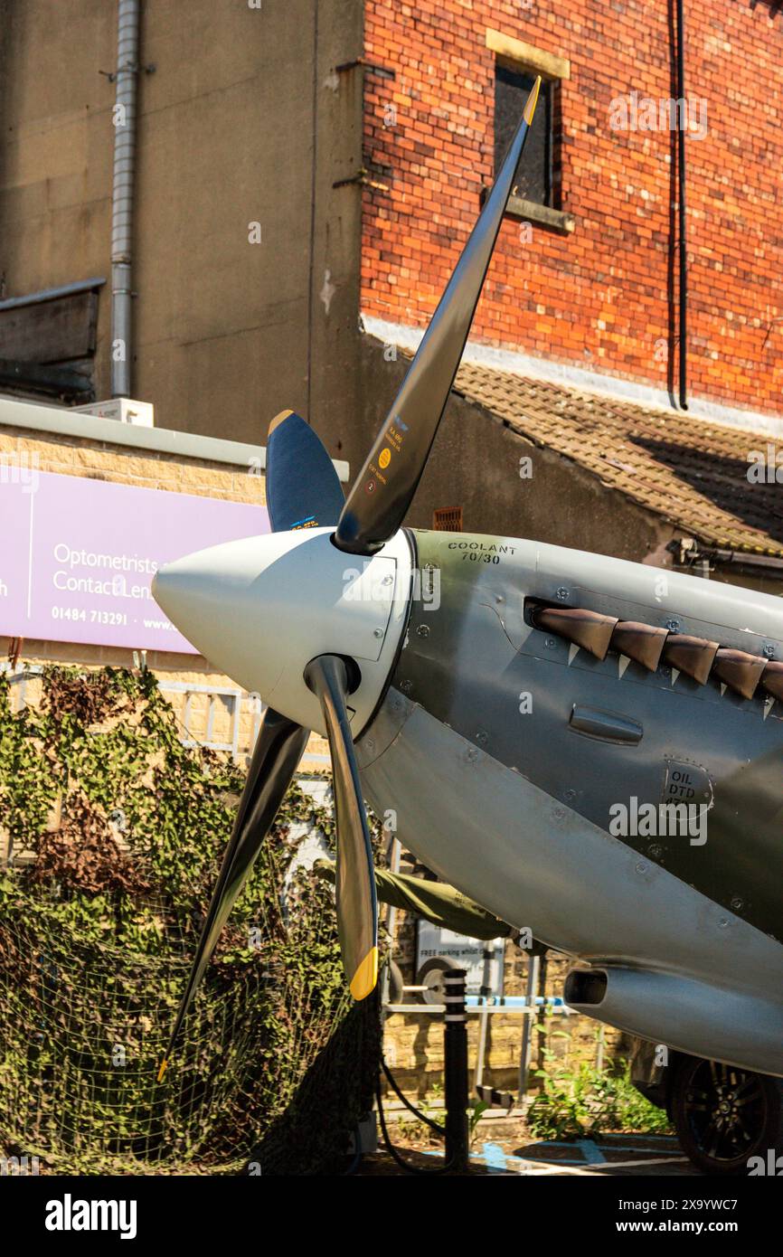 Spifire Mark IX. Brighouse 1940's Weekend 2024. Stockfoto