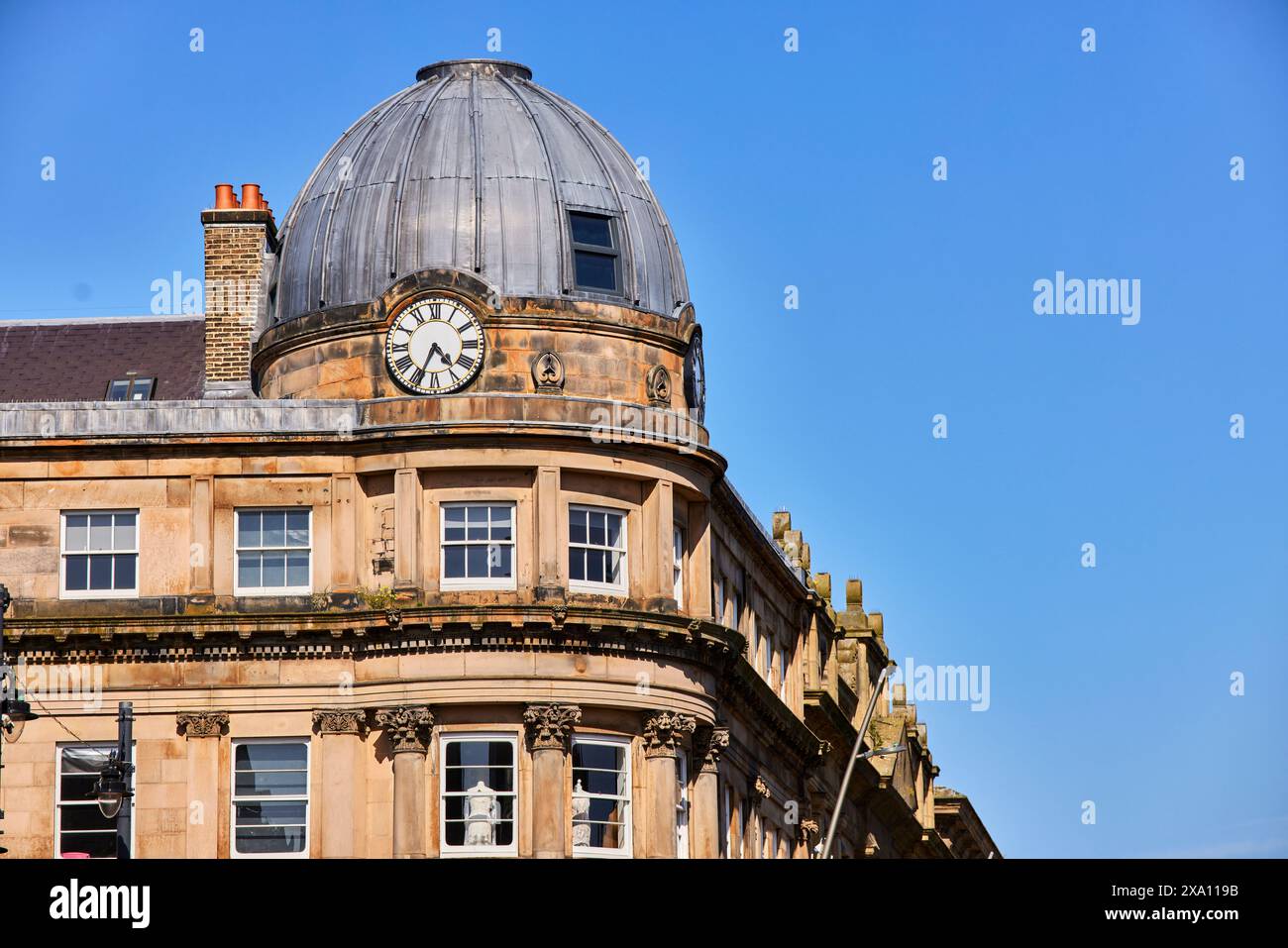 Sunderland, Tyne and Wear, viktorianisches High Street Gebäude Stockfoto