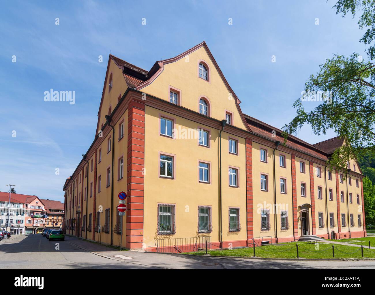 Oberndorf am Neckar: Augustinerkloster, heute Rathaus in Schwarzwald, Baden-Württemberg Stockfoto