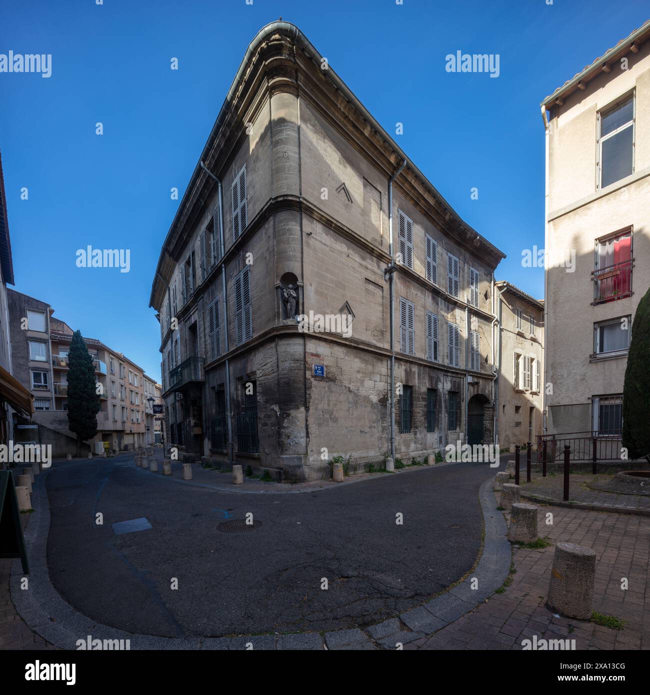 Alte Gebäude in Avignon, Frankreich Stockfoto