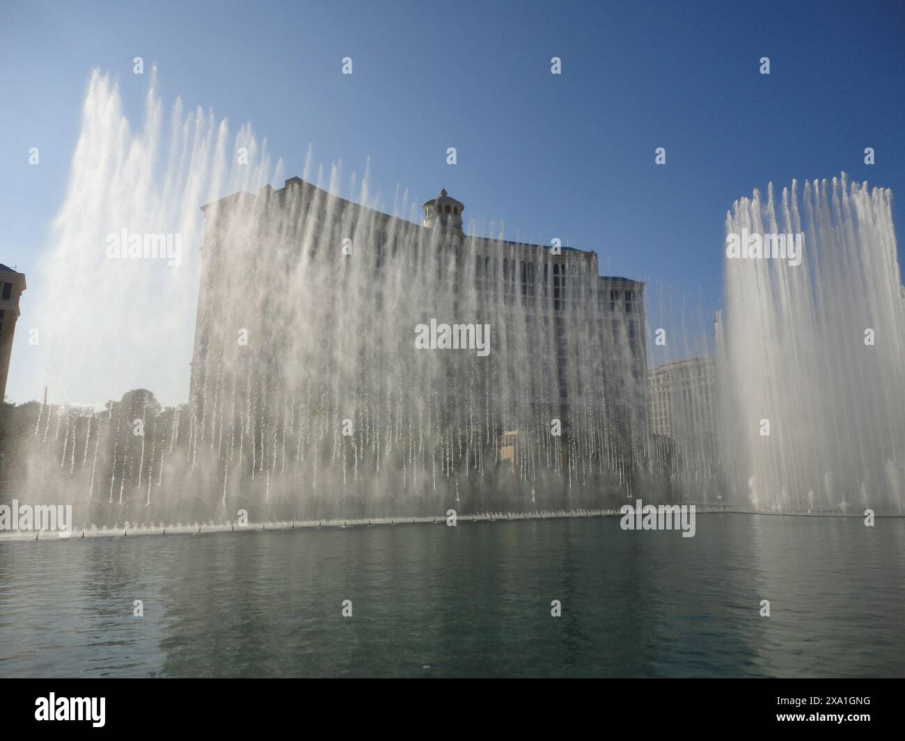 Das Bellagio Hotel Casino in Las Vegas Stockfoto
