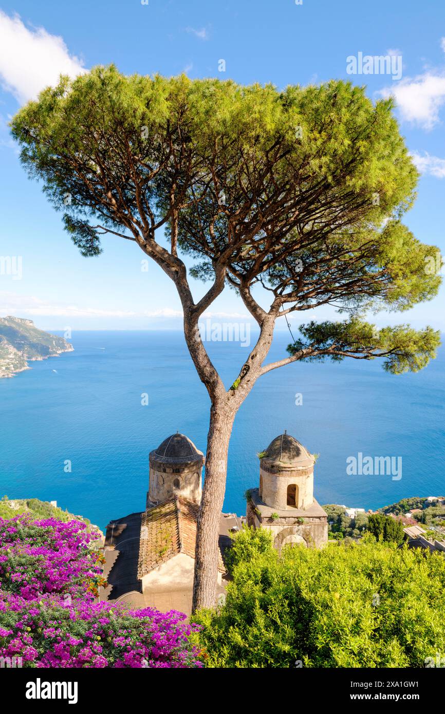 Ravello Italien Europa Stockfoto