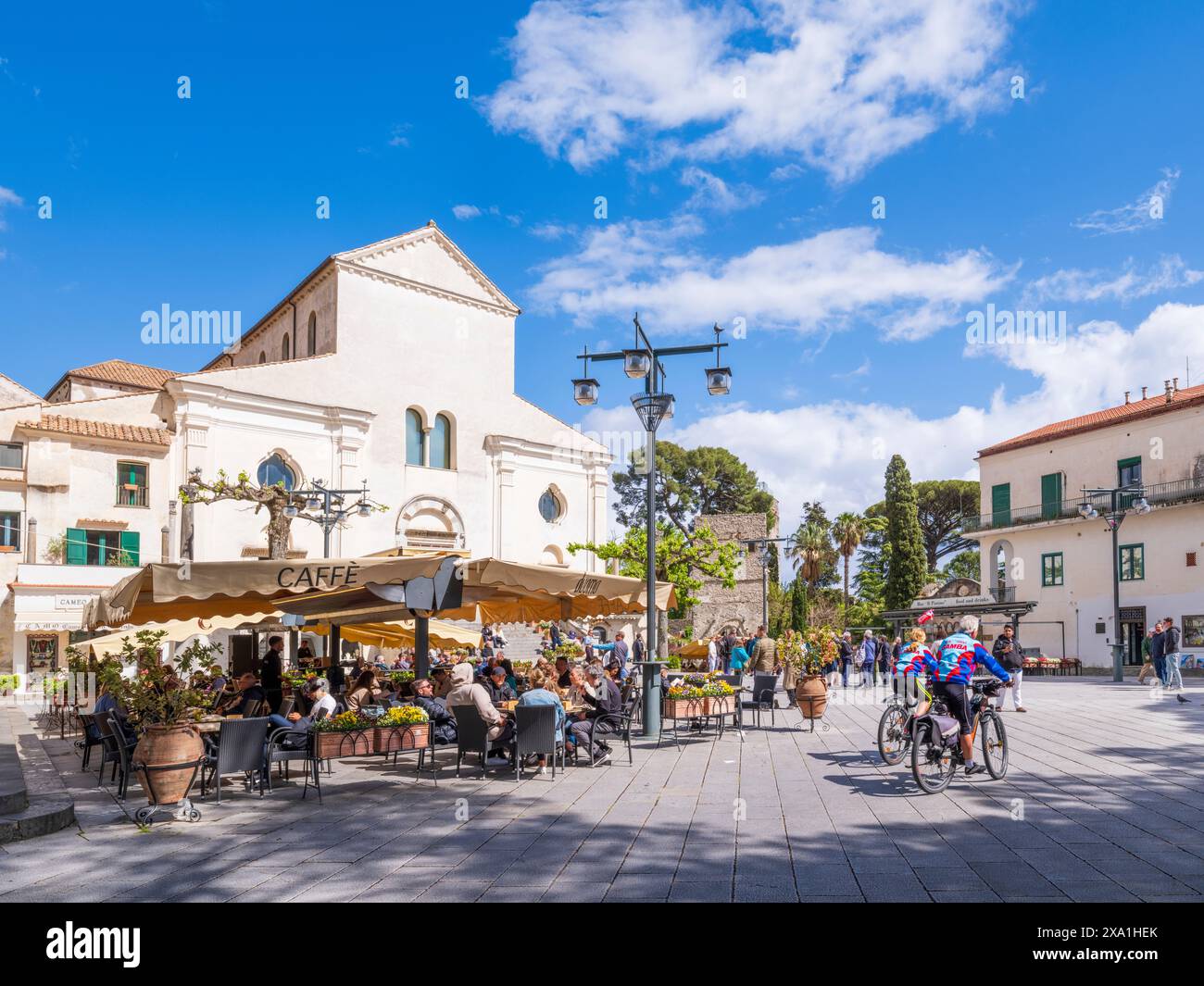Ravello, Amalfiküste, Kampanien, Italien, Europa Stockfoto