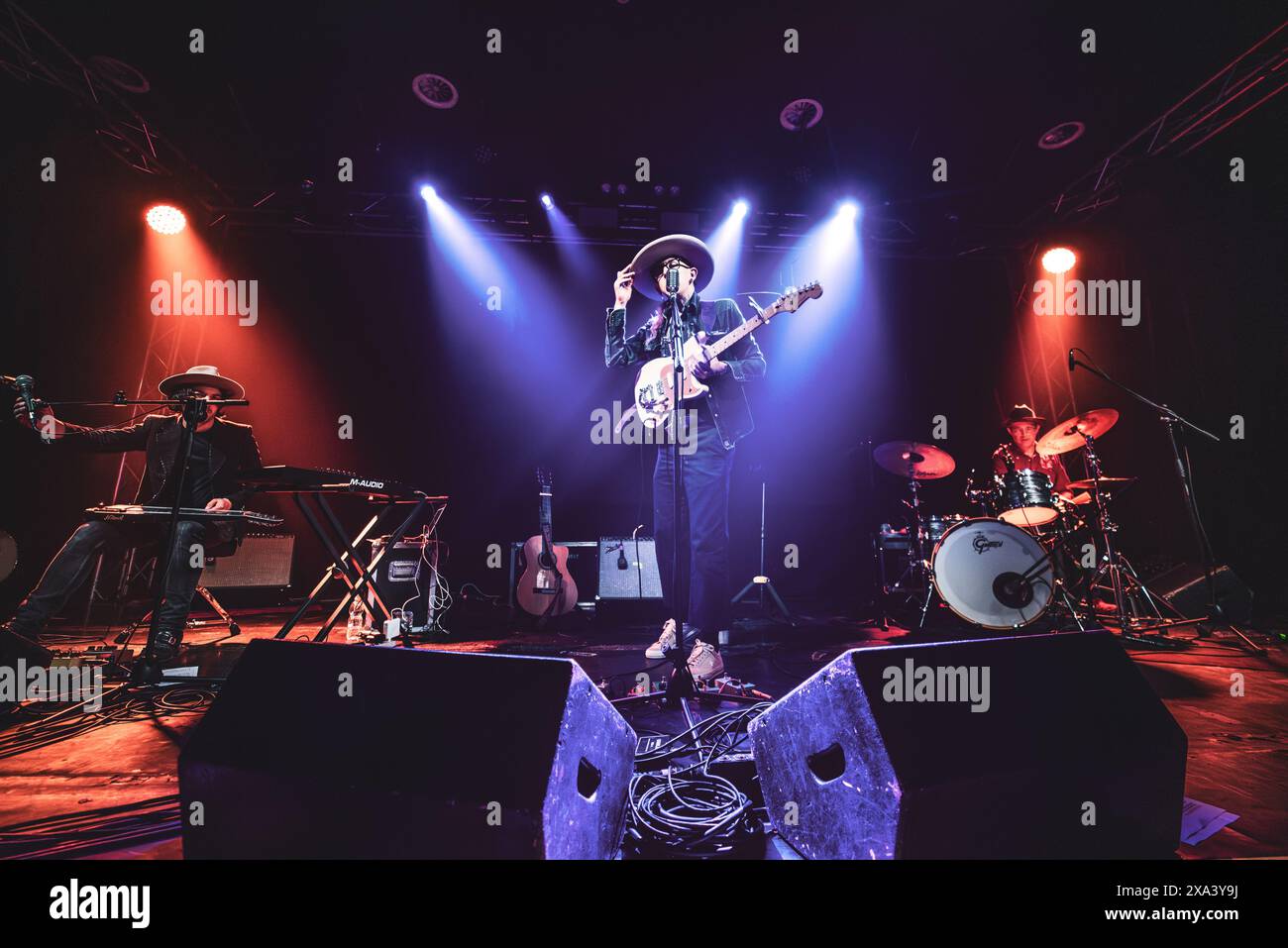 Turin, Italien 03/06/2024 - Micah P. Hinson im Konzert im Hiroshima Mon Amour für die italienische Tour 2024 Stockfoto