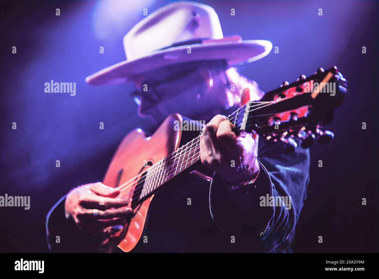 Turin, Italien 03/06/2024 - Micah P. Hinson im Konzert im Hiroshima Mon Amour für die italienische Tour 2024 Stockfoto