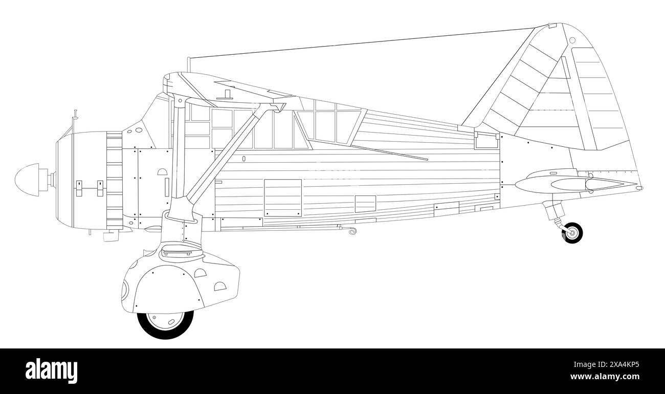 Westland Lysander Mk II Stockfoto