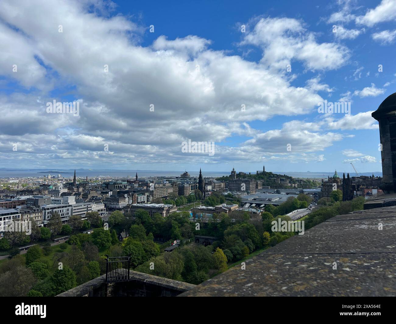 Eine Luftaufnahme von Schottland Stockfoto