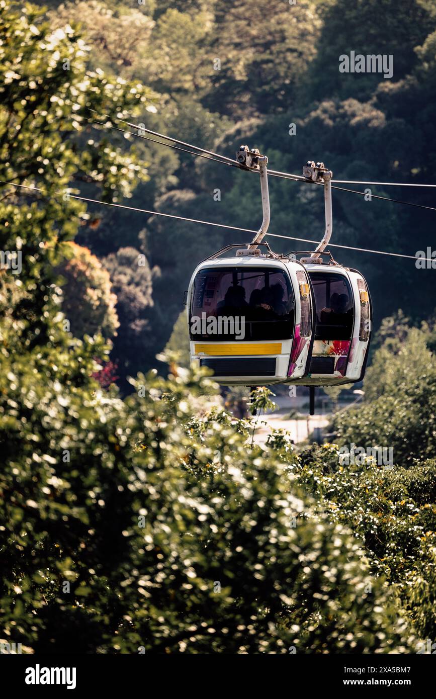 Istanbul, wo Sie viele verschiedene Perspektiven sehen können. Stockfoto
