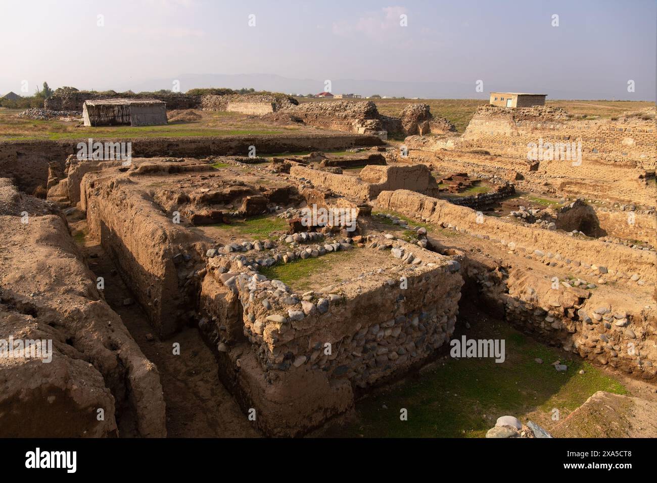 Zimmer der großen Altstadt von Shamkir. Die Stadt Shamkir. Aserbaidschan. Stockfoto