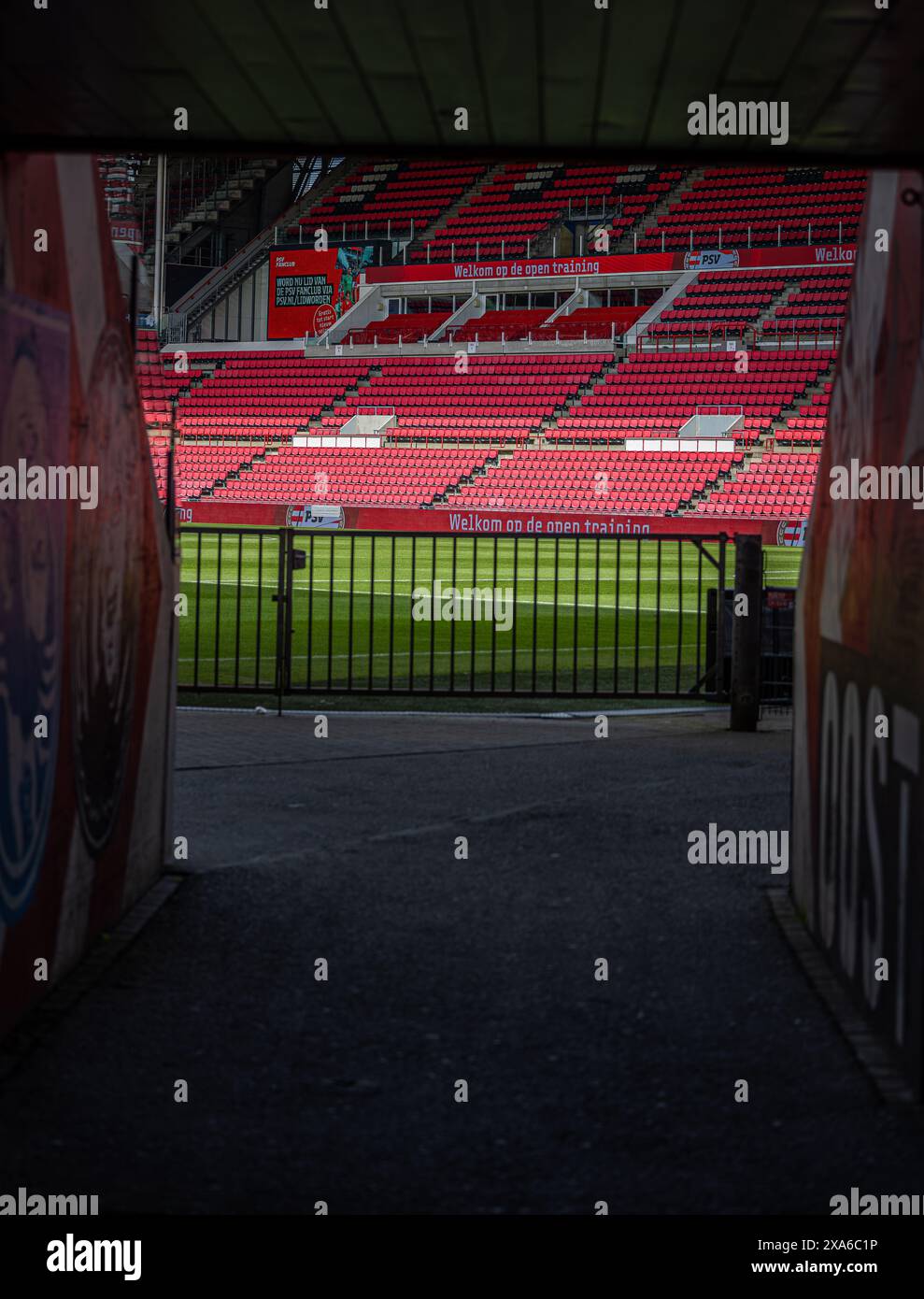 Das Philips Stadium in Eindhoven, Niederlande Stockfoto