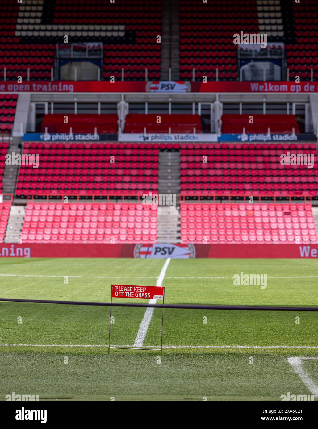 Das Philips Stadium in Eindhoven, Niederlande Stockfoto