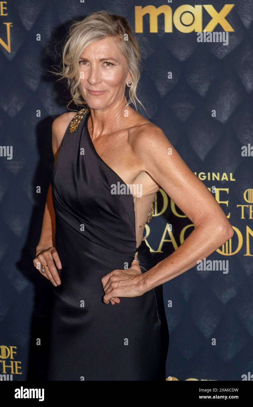 New York, New York, USA. Juni 2024. Eve ist am besten bei HBO's „House of the Dragon“ Staffel 2 im Hammerstein Ballroom zu Gast. (Kreditbild: © Ron Adar/TheNEWS2 via ZUMA Press Wire) NUR REDAKTIONELLE VERWENDUNG! Nicht für kommerzielle ZWECKE! Stockfoto