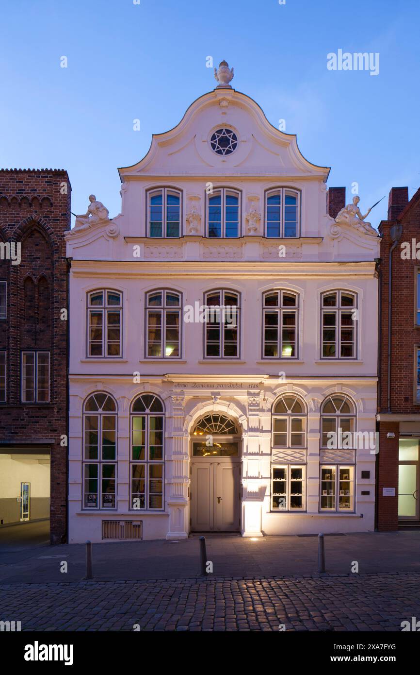 Buddenbrook-Haus, Hansestadt Lübeck, Schleswig-Holstein, Deutschland Stockfoto