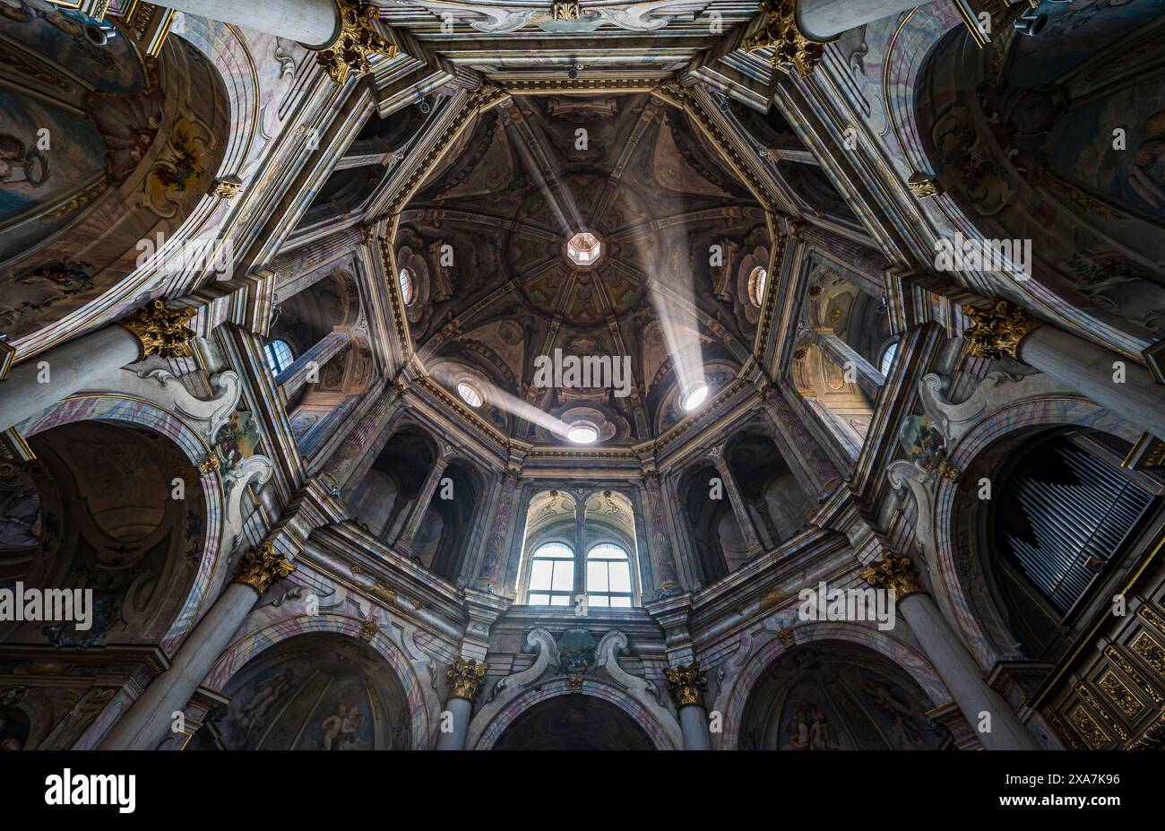 Kirche Chiesa di Santa Maria di Canepanova, Stadt Pavia am Fluss Tessin, Provinz Pavia, Lombardei, Italien, Europa Stockfoto