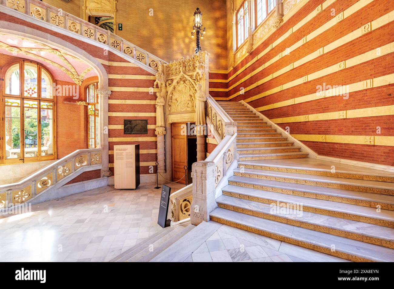 Krankenhaus Saint Paul in Barcelona, Spanien Stockfoto