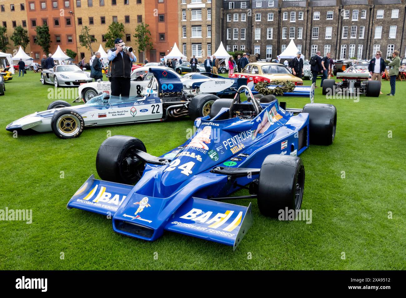 1978 Hesketh 308E beim London Concours 2024 bei der Honourable Artillery Company in der City of London UK Stockfoto