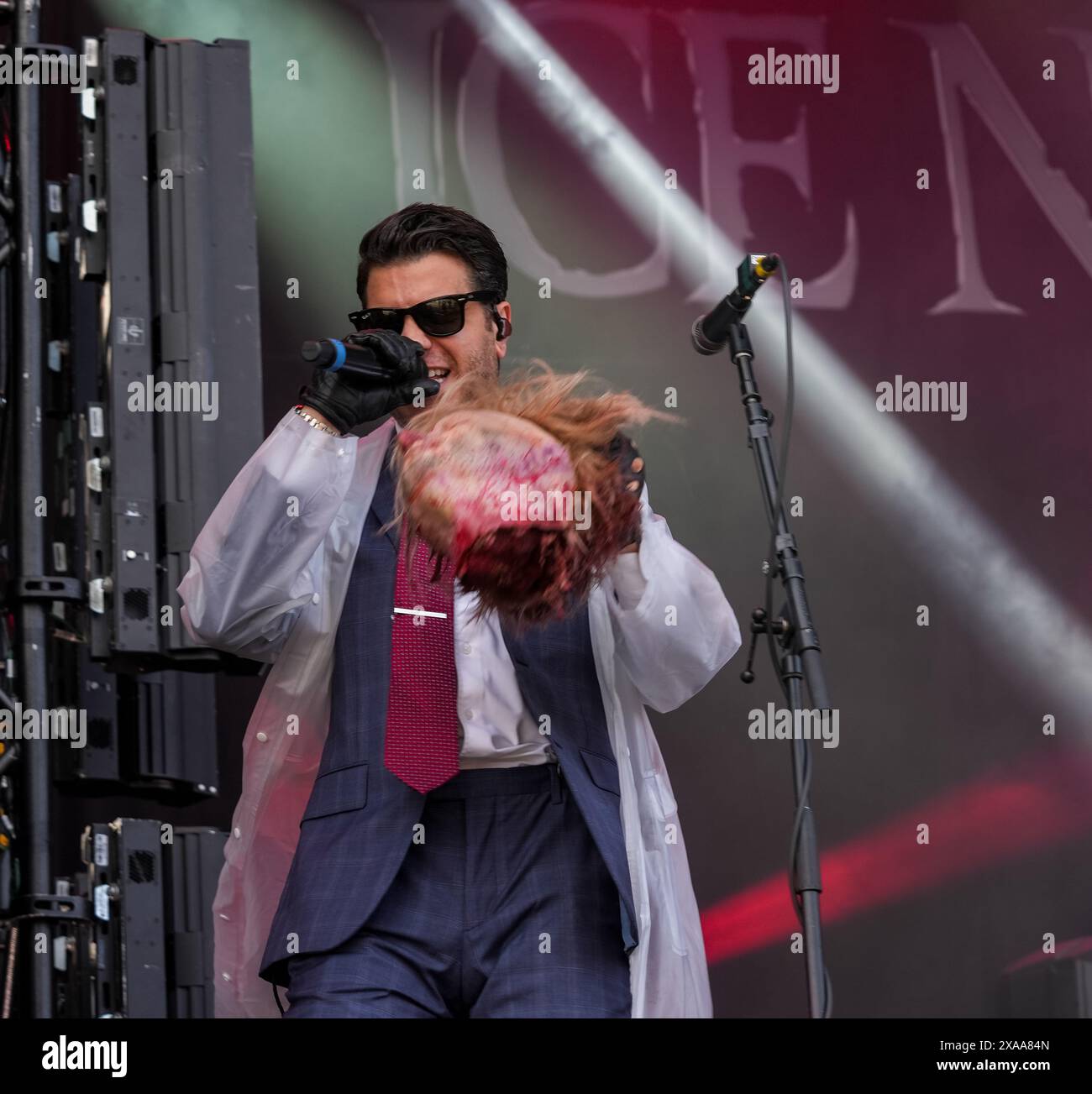 Solvesborg, Schweden, 5. Juni 2024 ICE NINE KILLS (US) tritt beim Sweden Rock Festival auf Credit: PEO Mšller/Alamy Live News Stockfoto