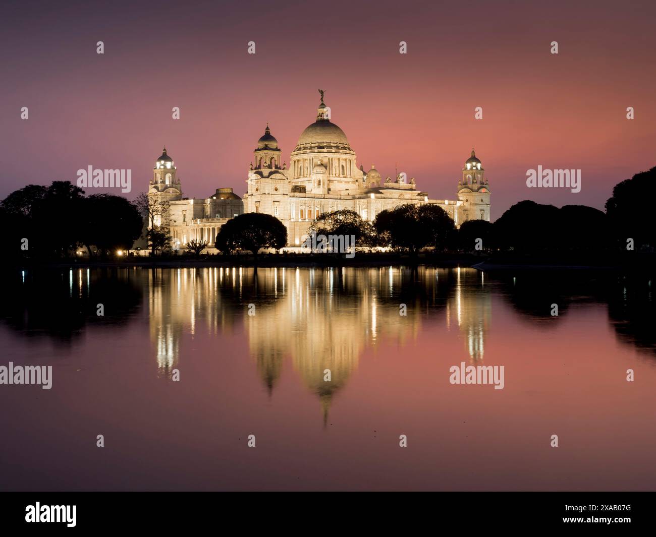 Victoria Memorial, Kalkutta, Westbengalen, Indien, Asien Stockfoto