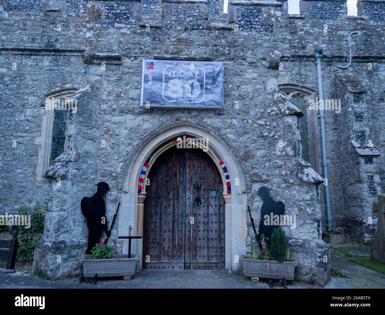 Eastchurch, Kent, Großbritannien. Juni 2024. Vorbereitungen zum 80. Jahrestag in Eastchurch, Kent. Quelle: James Bell/Alamy Live News Stockfoto