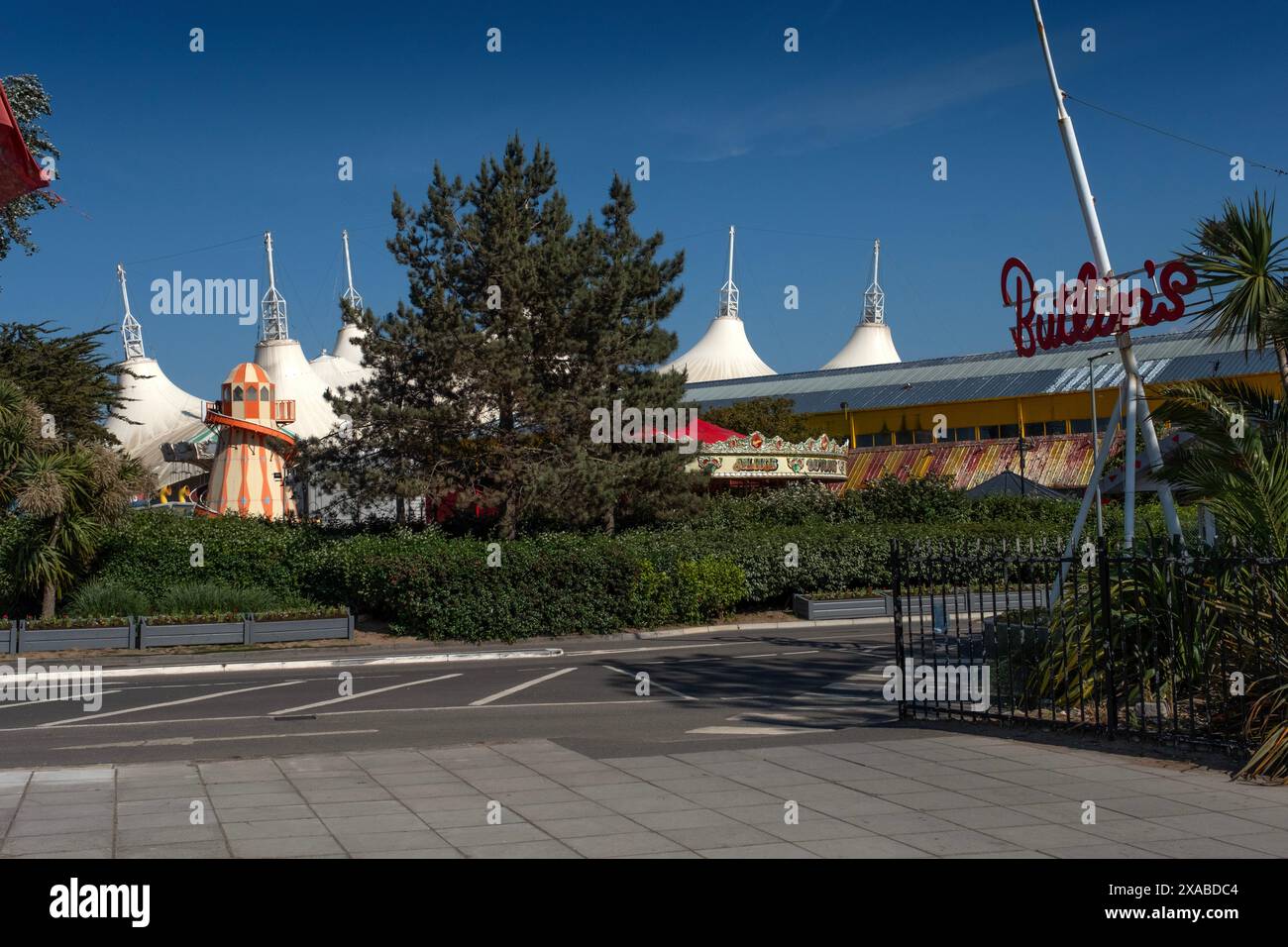 Butlins Holiday Resort, Minehead, Somerset, Großbritannien Stockfoto