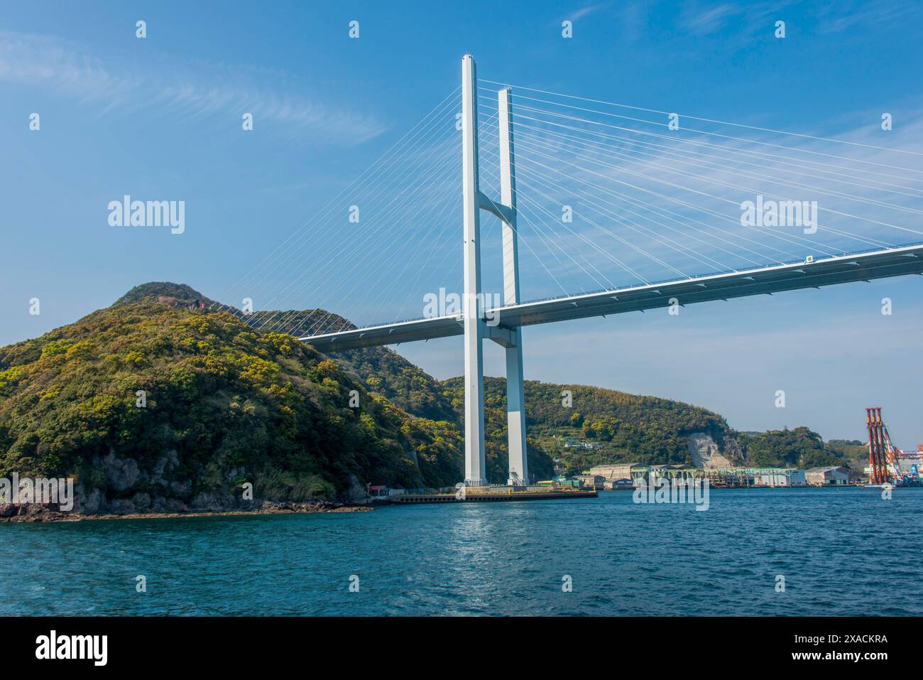 Megami Bridge, Nagasaki, Kyushu, Japan, Asien Copyright: MichaelxRunkel 1184-11749 Stockfoto