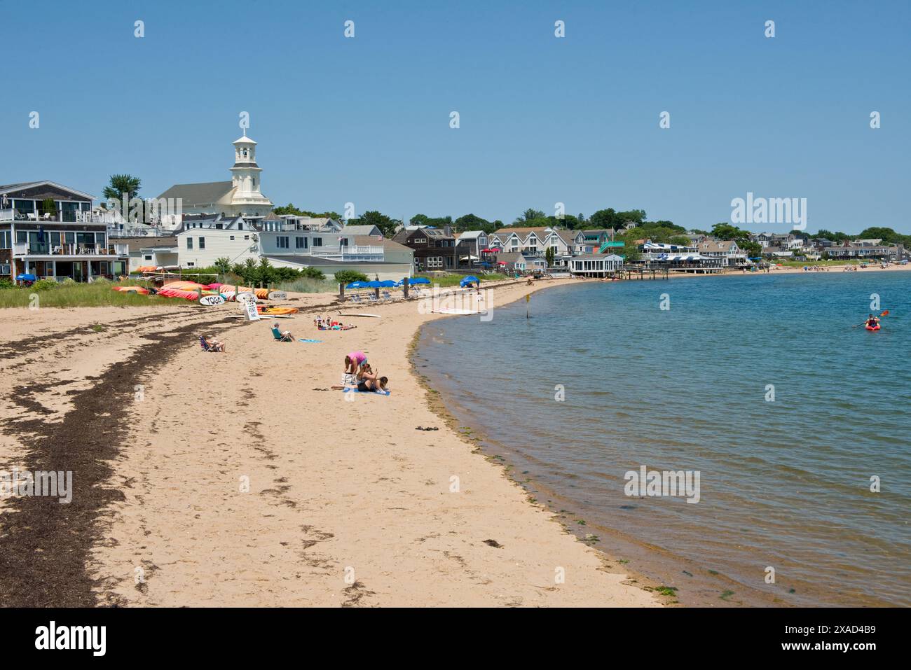 Strand in Provincetown. Cape Cod, Massachusetts, Vereinigte Staaten von Amerika Stockfoto