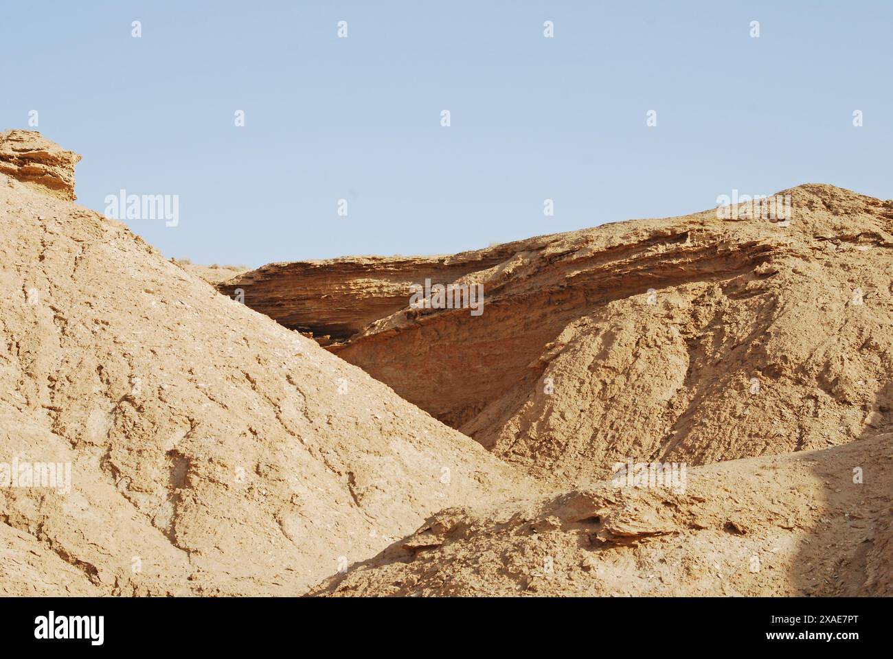 Tamerza Canyon, Sahara Wüste, Tamerza, Tozeur Gouvernement, Tunesien Stockfoto