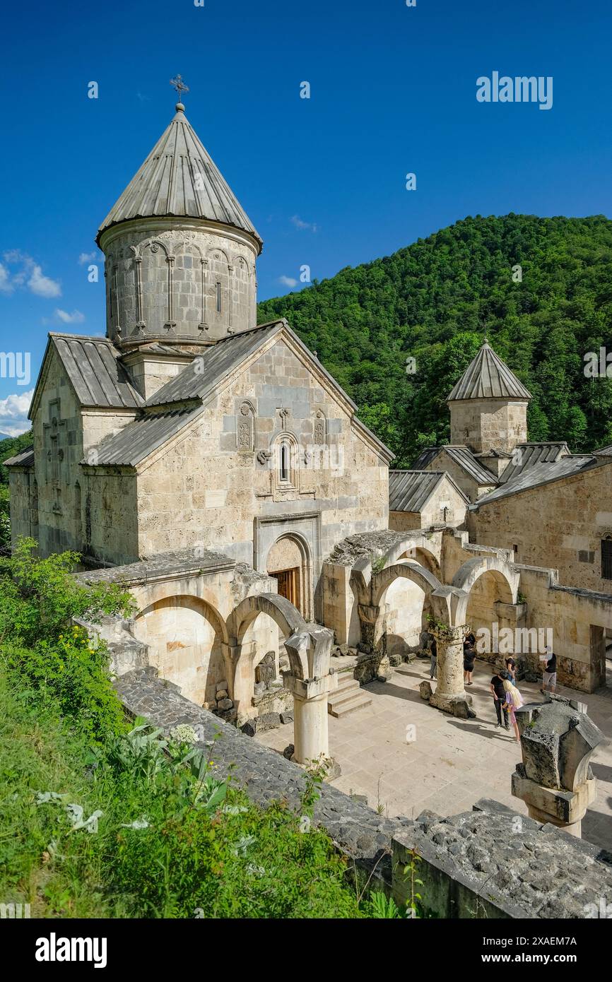Teghut, Armenien 2. Juni 2024 Das HaghartsinKloster ist ein